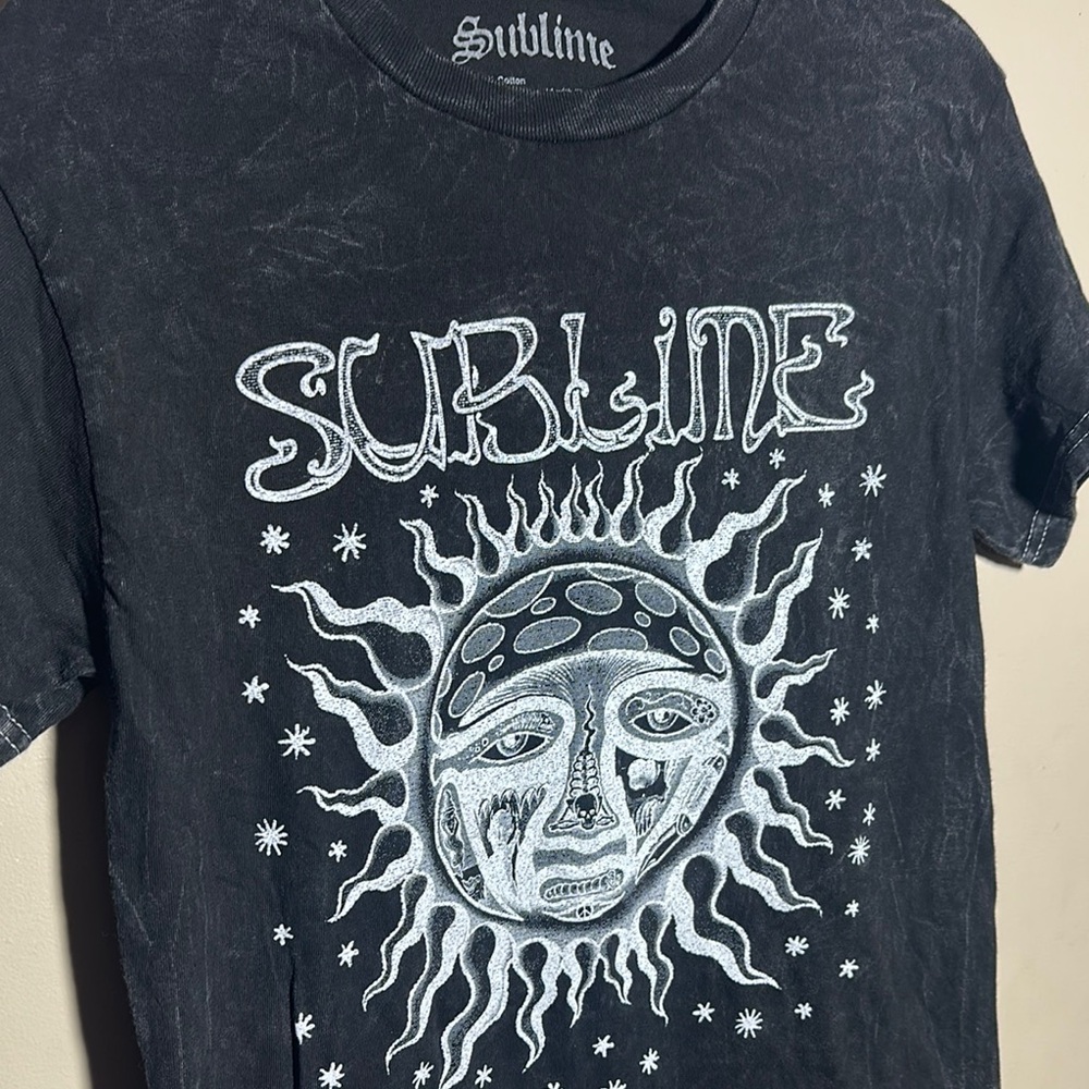 Sublime Black Graphic Tee | Small - image 2
